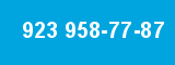 923 958-77-87